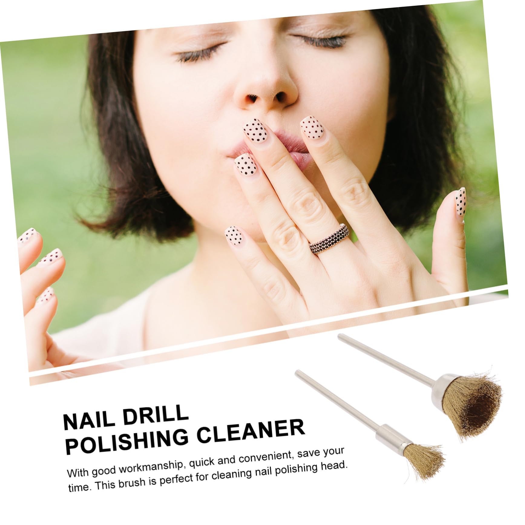 Healvian 20piezas Cepillo Limpiador De Brocas Para Manicura Para Taladros De Uñas Herramienta Multifuncional Para Limpieza Profunda y Cuidado De Accesorios De Manicura Uso Profesional y