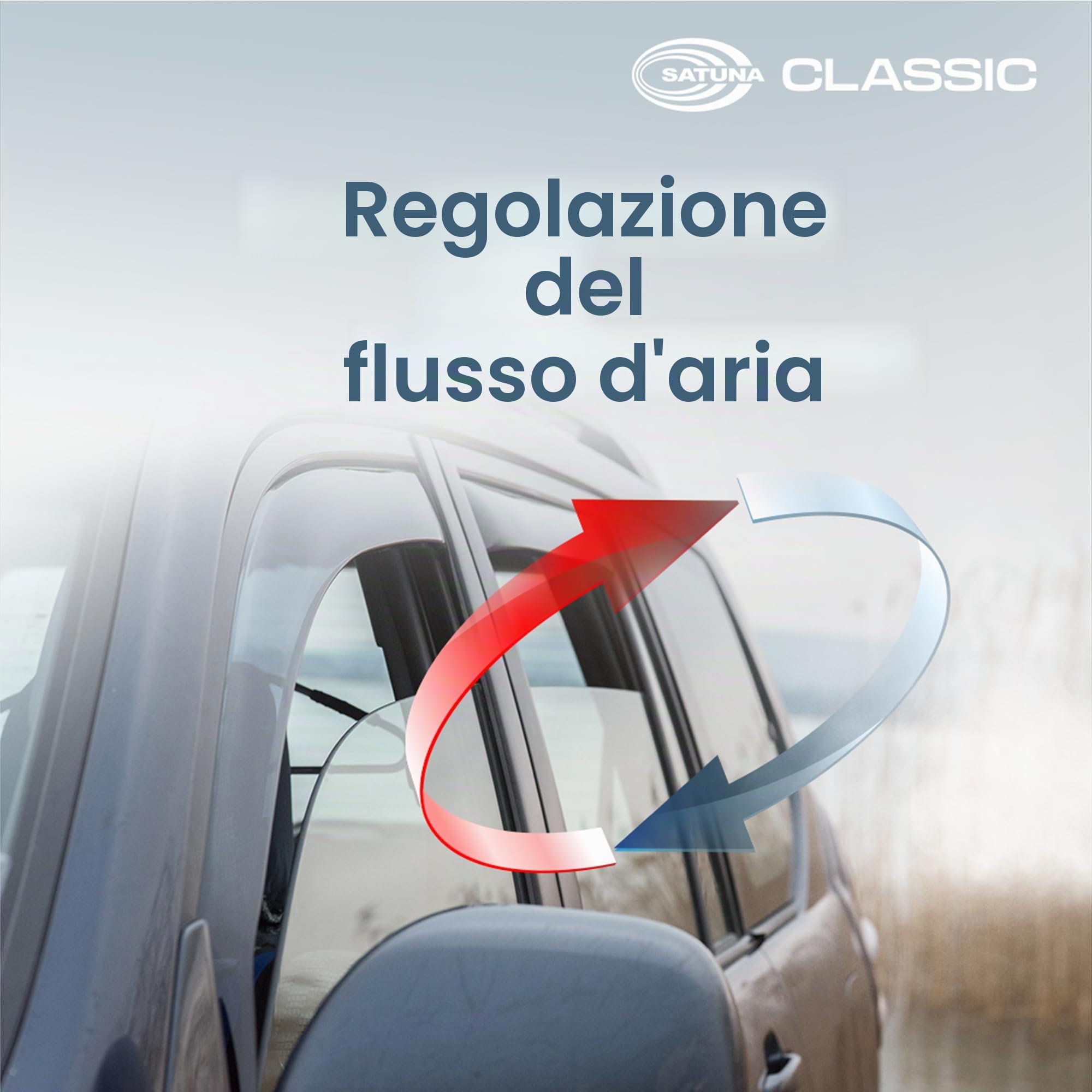 M MOTOS Deflettori Finestrini Auto per Dacia Sandero Stepway III dal 2020 Deflettori d'Aria Antiturbo e Antivento, Protezione dalle Intemperie, Riduzione del Rumore, Installazione Semplice, Durata e R