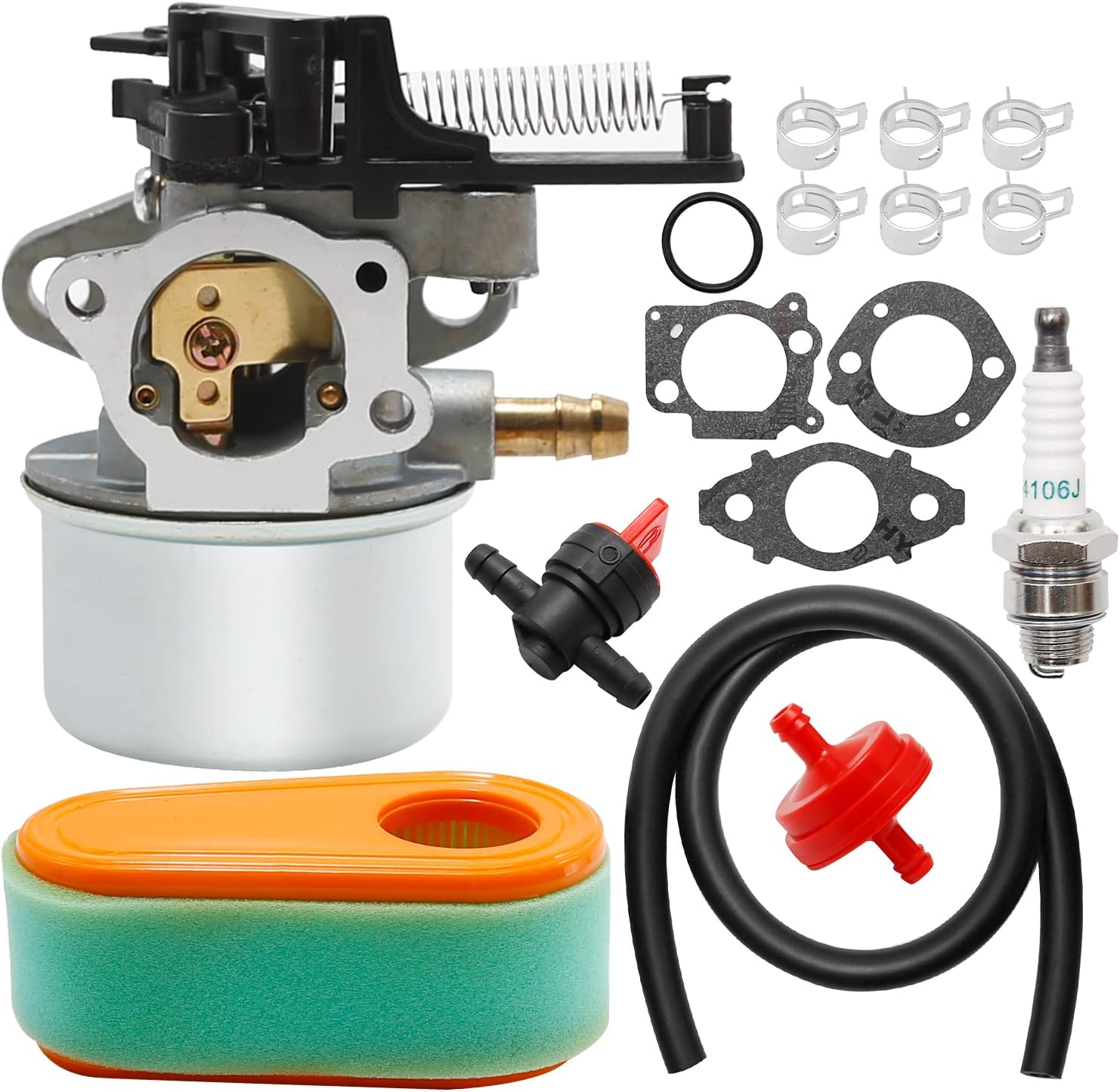 Carburetor For Briggs Straton 6.5 6.7 Hp Engine Lawnmower Toro Craftman Quantro - Foto 5