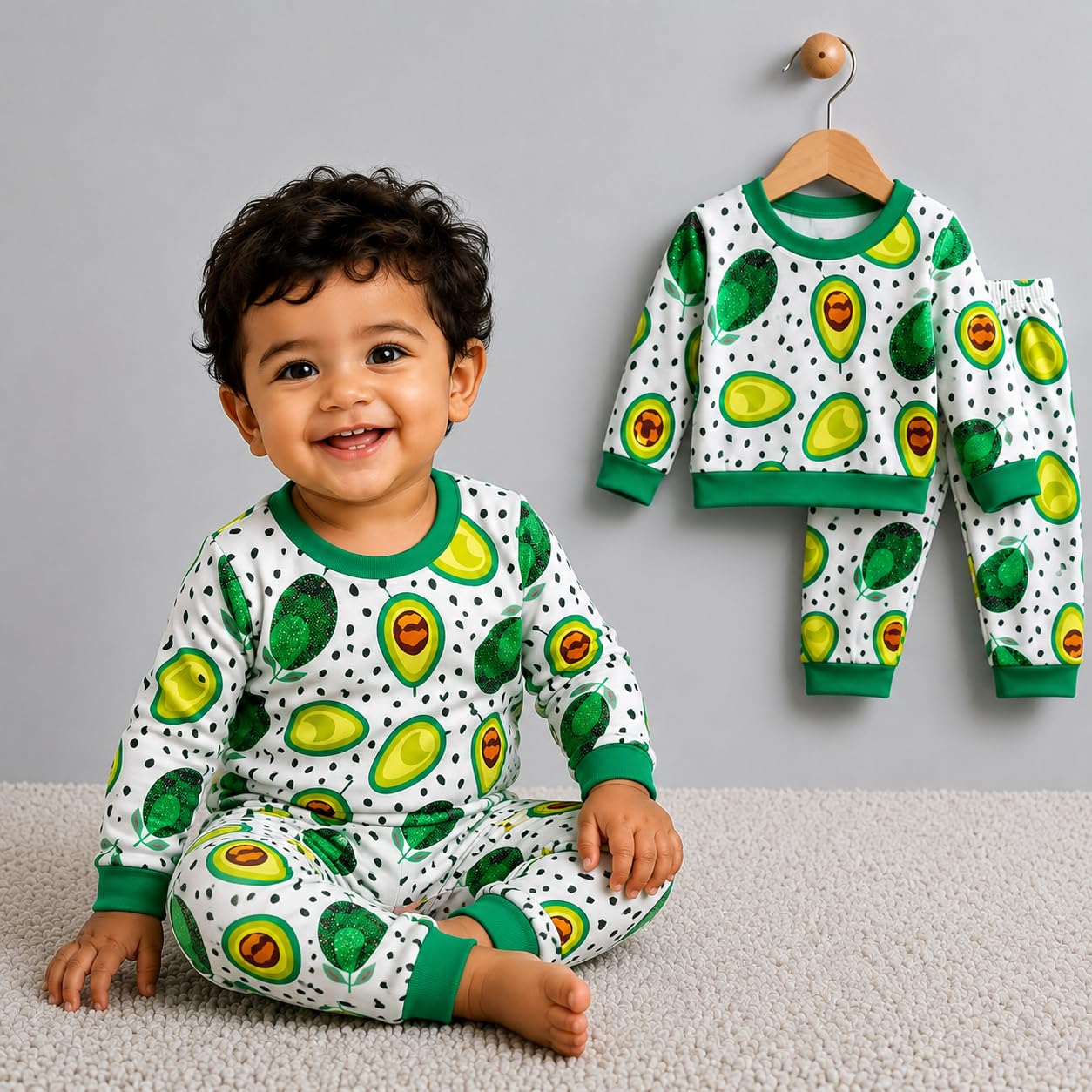 100% Cotton Baby and Kids Cotton Printed Nightwear-image-12