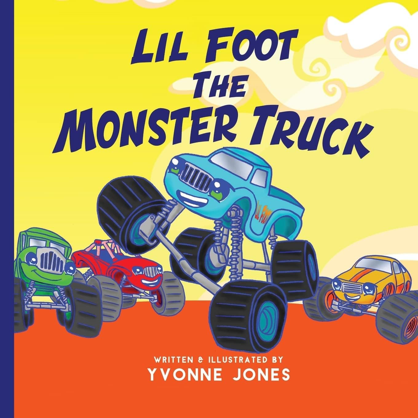 Lil Foot The Monster Truck Paperback – May 23, 2017