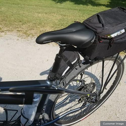 Miniatura 5 de Terry Liberator Y - Sillín de bicicleta de montaña para hombre, flexible y cómodo, funda Dura-Tek negra