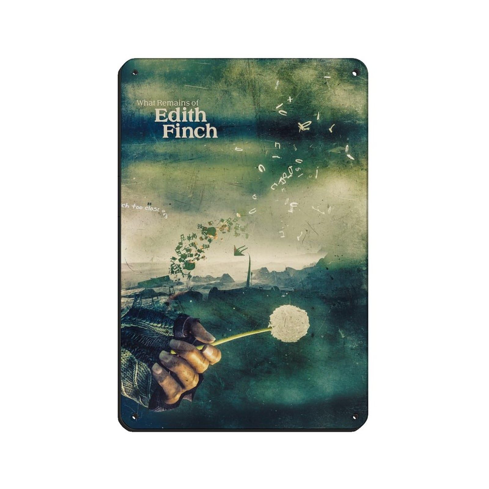 Targa In Metallo Umoristica Per Parete - Pesca - 30,5x20,3 Cm - Scritta In Inglese Sometimes It's A Fish Other Times It's A Buzz I Always Catch Something - 2