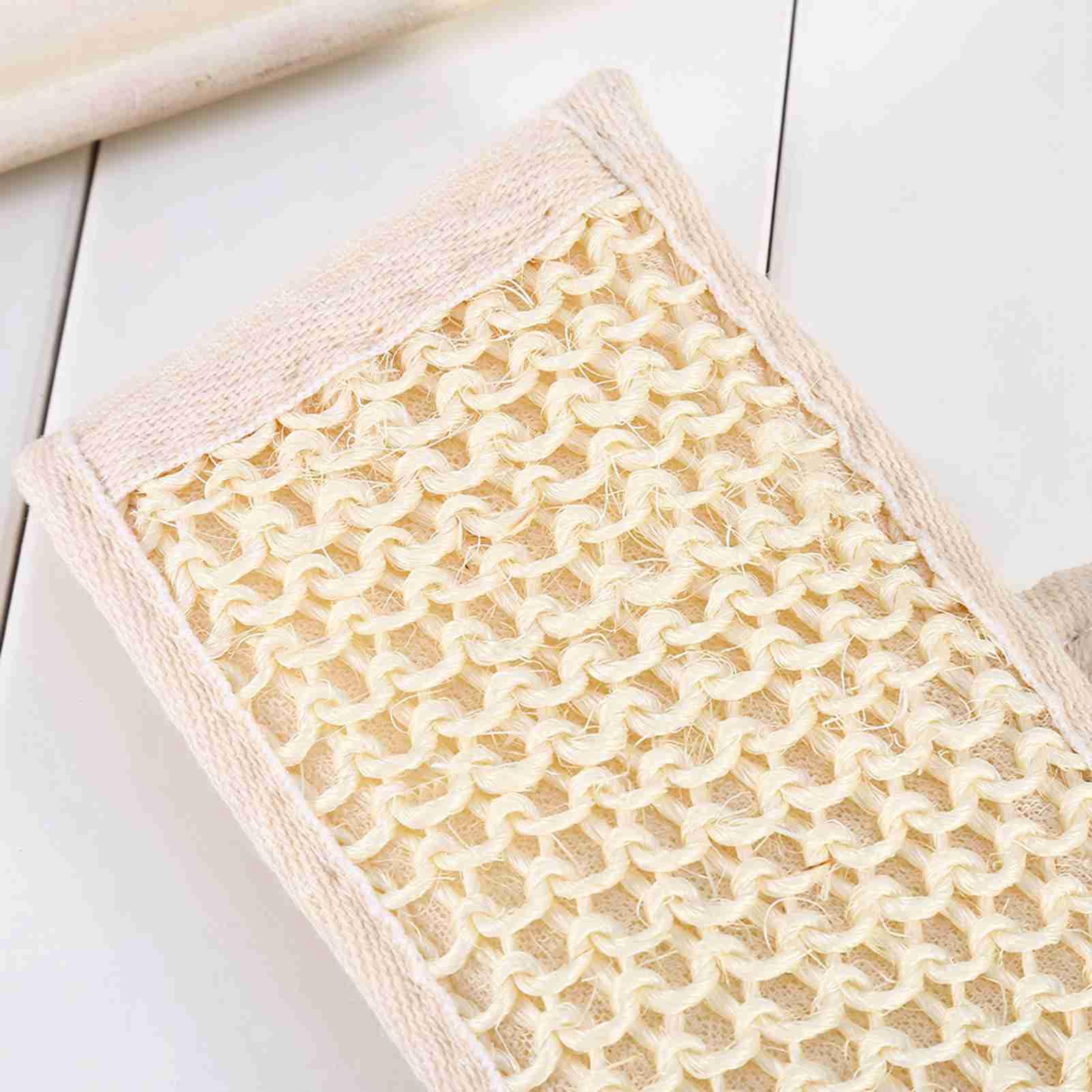 Naturalna Gąbka Loofah Złuszczający Peeling do Ciała Loofah Pasek do Kąpieli Spa Szczotka do Masażu do Kąpieli i Pod Prysznic, Zawiera Skruber do Pleców