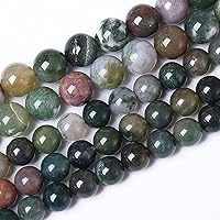 Vista 35 de Cuentas de ojo de tigre morado natural, cuentas redondas y sueltas, piedras preciosas energéticas, poder curativo para hacer joyas, 1 hebra de 0.236