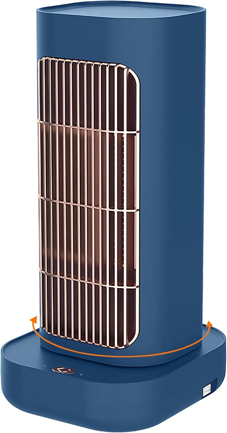 Space Heater, 1300w Portable Heater, 60° Oscillating, Quiet Small Heater, Thermostat