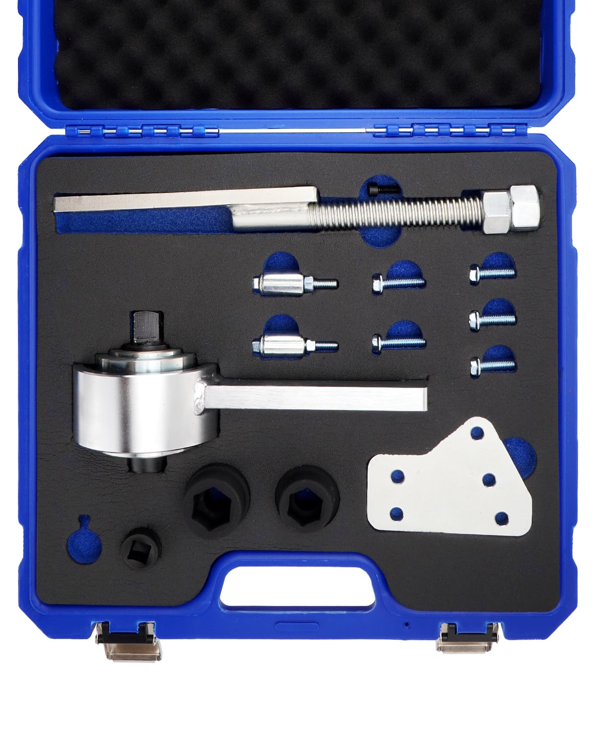 Multiplicador de fuerza, Multiplicador de par Compatible con 303-1611/1.0T ECOBOOST, Herramienta de extracción de polea de correa del cigüeñal del motor