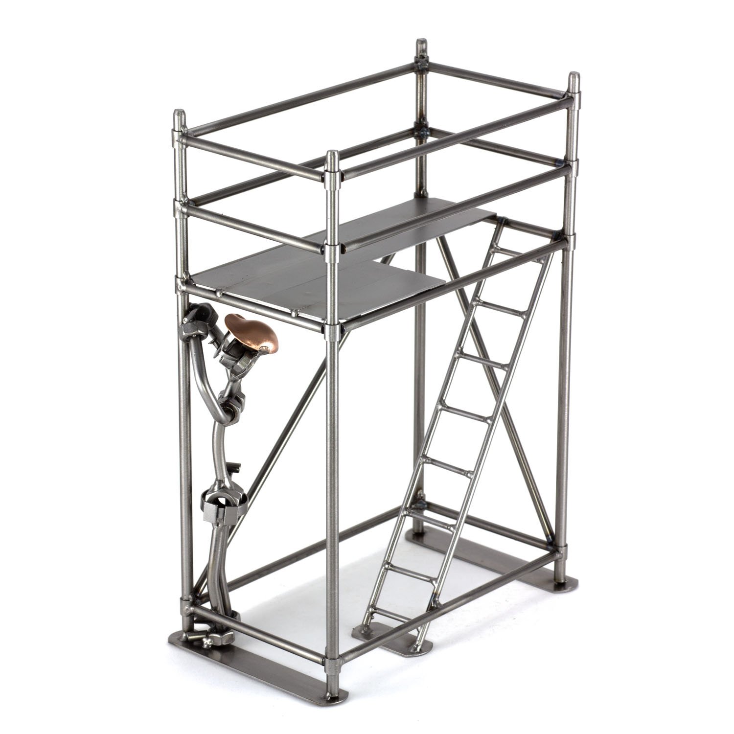 Steelman24 I Figurka ze śrubek z osobistym grawerunkiem I Made in Germany I rękodzieło I pomysł na prezent I figurka stalowa I figurka metalowa