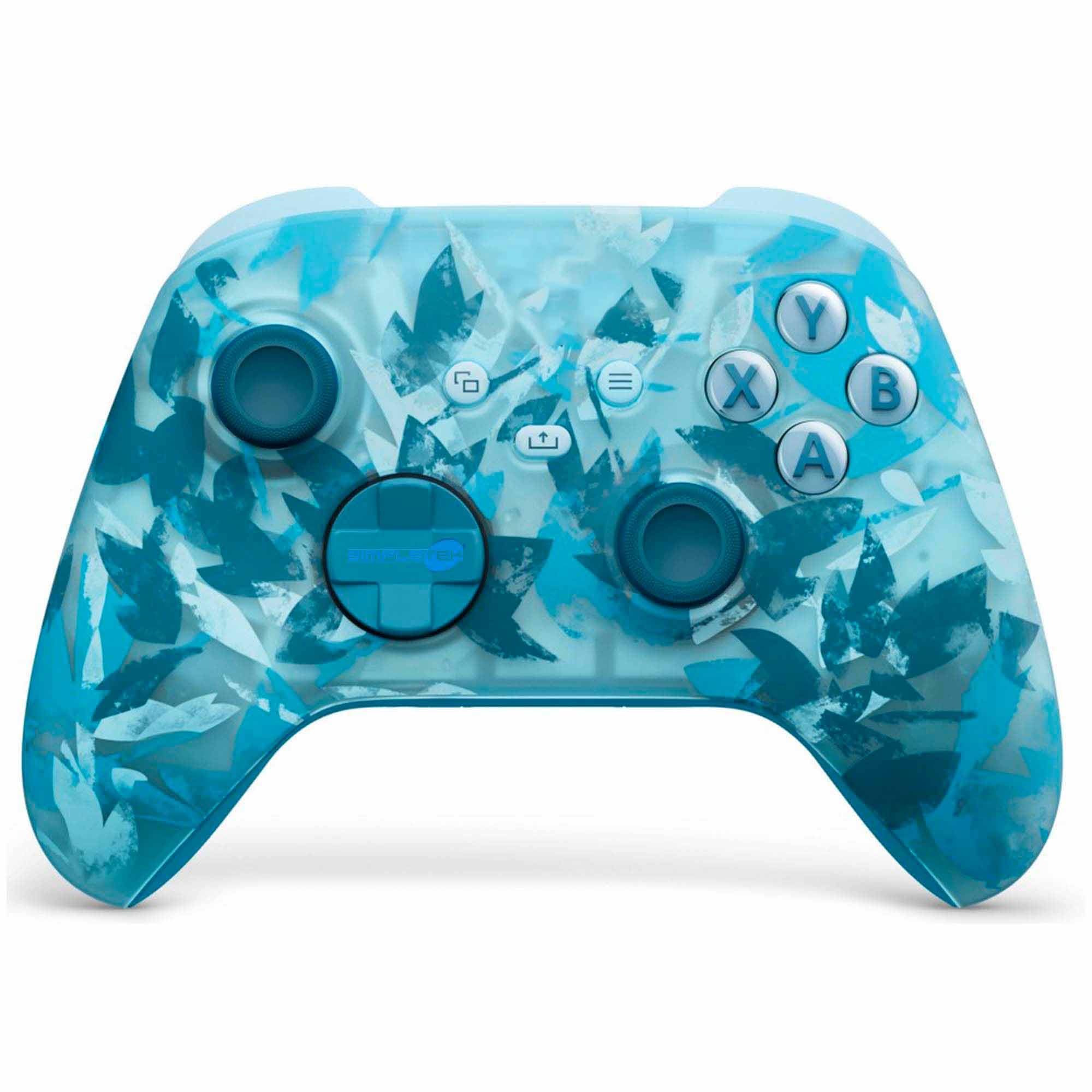 SIMPLETEK - Controller Wireless Gaming Ergonomico - USB-C - Ice Breaker | Compatibile con Xbox X S One Series, Compatibile con Android e Windows, Compatibile con iOS, Bluetooth, jack audio 3,5 mm