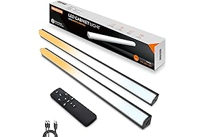 2-Pack Under Cabinet Lighting Rechargeable LED Closet Light