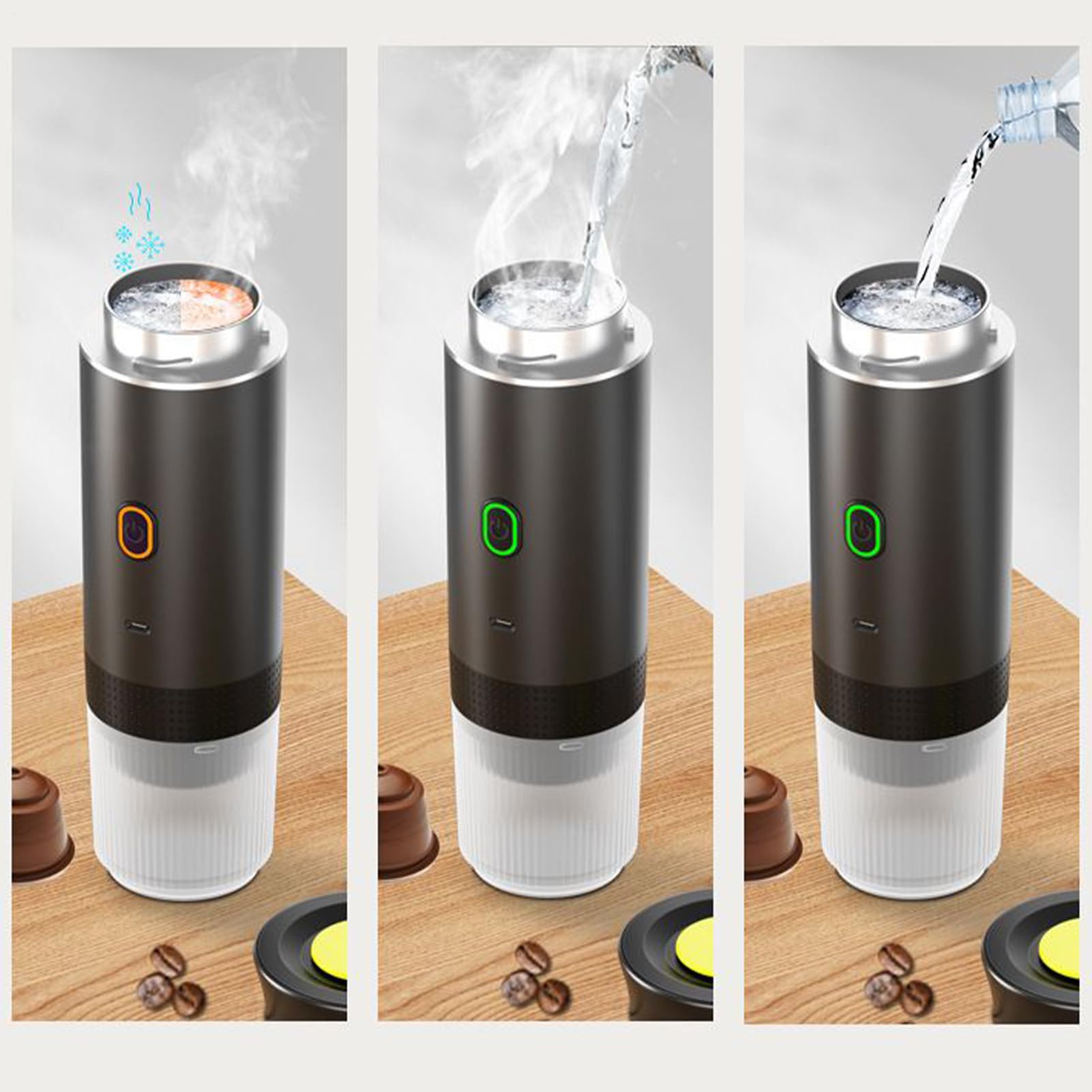 de viaje, de viajes eléctrica | Gadgets de viaje, dispositivo de cerveza profesional recargable para caminatas para acampar RV