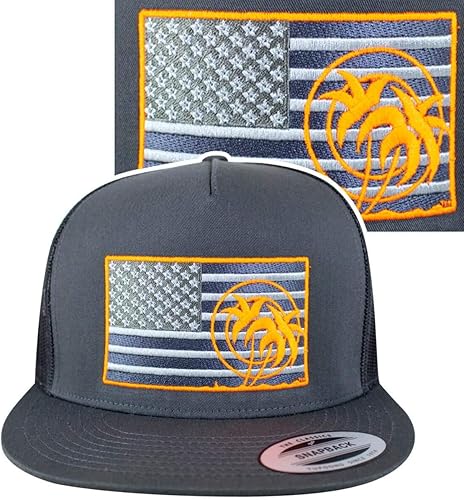 Miniatura 2 de Gorra de béisbol Gorra de camionero fuerte Snapback Mesh Back 6006, Carbón vegetal, Talla única