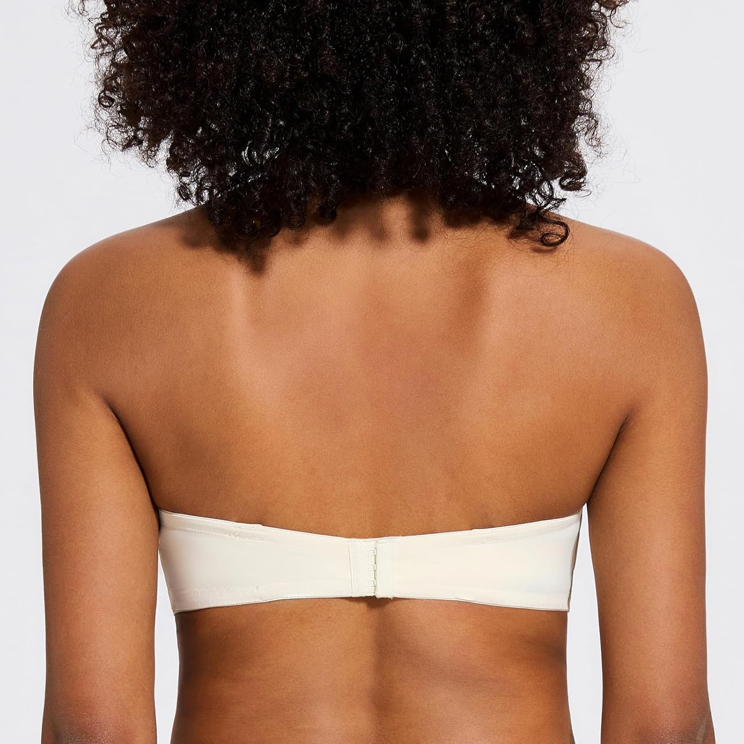 MELENECA Women's Stay Put Padded Cup with Lift Underwire Push Up Strapless Bras - Image 2