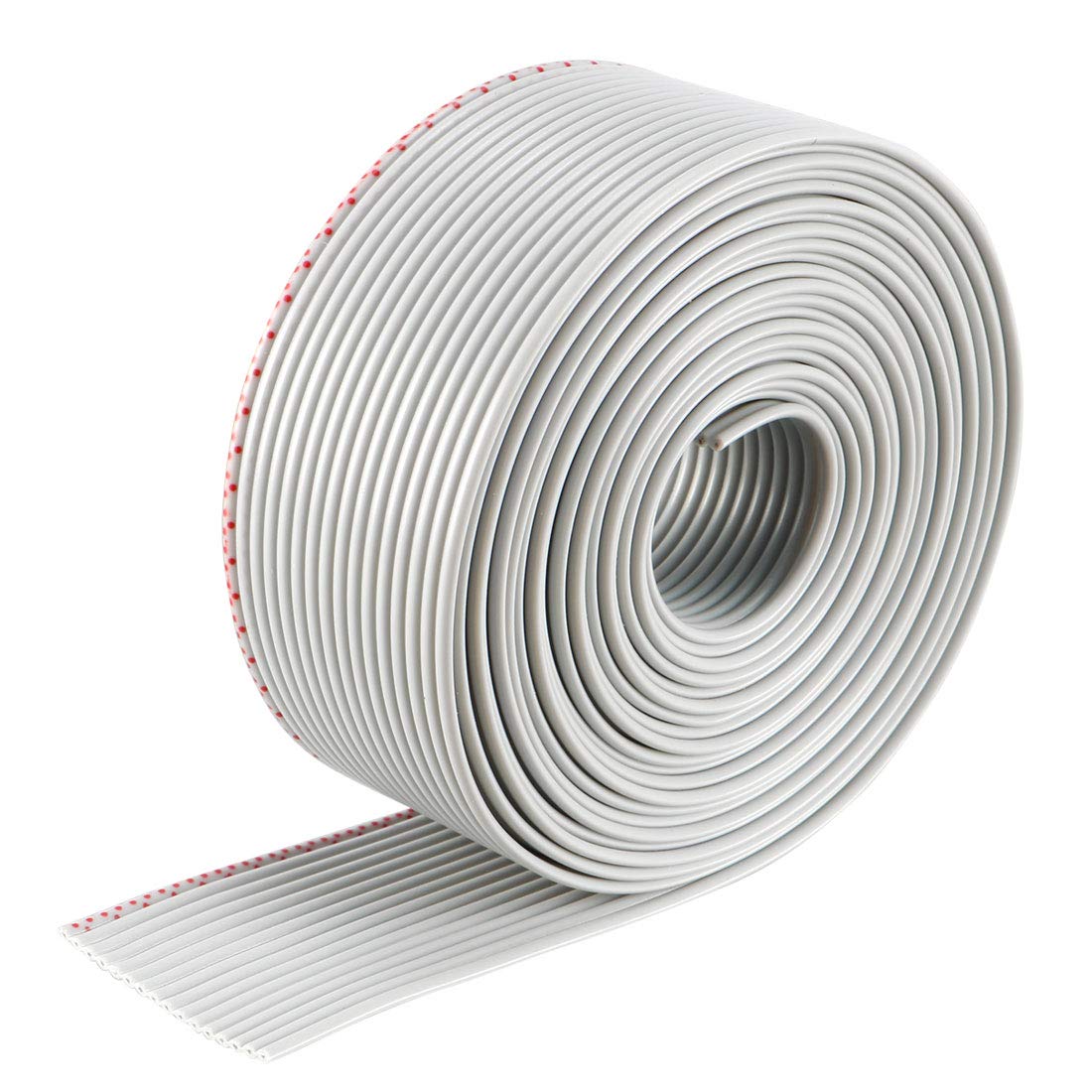 Amazon.com: uxcell Flat Ribbon Cable 16P Gray Wire 1.27mm Pitch 2