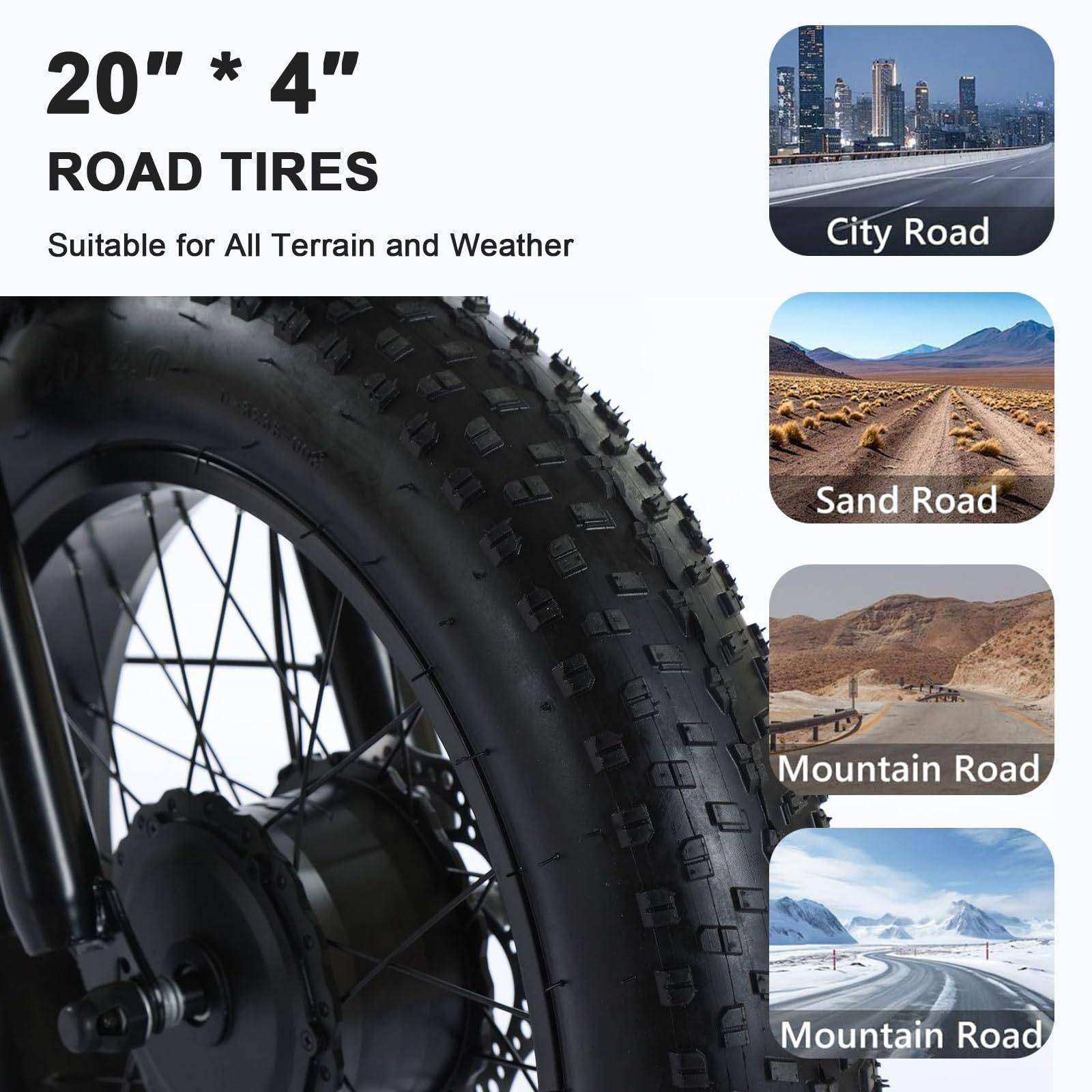 Vélo électrique Pliant Pour Adultes, Tricycle électrique Pliant 20 Pouces Avec Batterie Amovible 48 V 12 Ah, Vélo électrique Motorisé Avec Grands Paniers,écran Lcd,7 Vitesses, Autonomie 40 Km