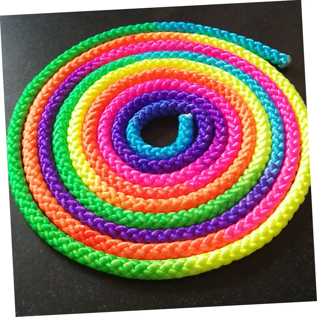 Mikikit 3pcs Portable Tug of War Nylon Rope for Outdoor Games Stretching Rope for Boys and Girls and Adults for Picnics Parties and Team Building Activities