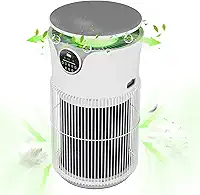 Purificador Ionizador E Ozonizador De Ar, 40m², Purificador de Ar para Pet com Controle por App Tuya WiFi, HEPA H13, UV Sterilizador, PM2.5 - Elimina Pelos, 400m³/h CADR, Bivolt