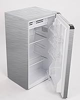 Vista 12 de Frigidaire Mini refrigerador, compartimento compacto para congelador, control de termostato ajustable, puerta reversible, serie contemporánea, 3.2