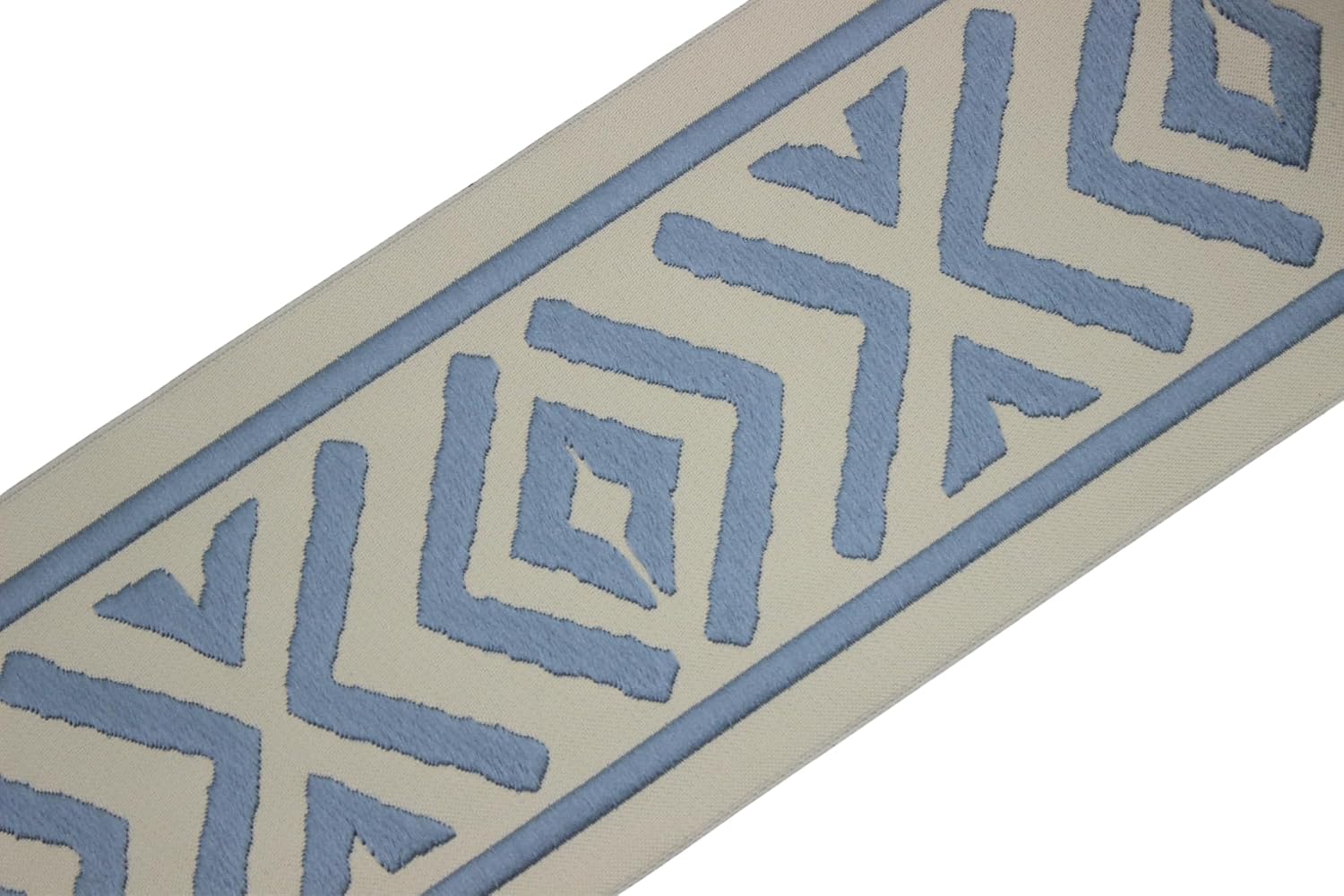 3.8 Yards Spool 3.9" Geometric Drapery Trim Jacquard Ribbon for Your Drapes Curtains Drapery Banding Trim Tape V3 207