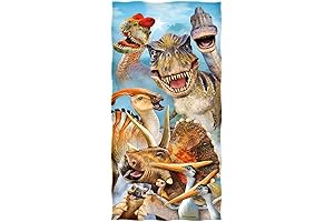 Jurassic Park Dinosaur Selfie Velour Beach Towel