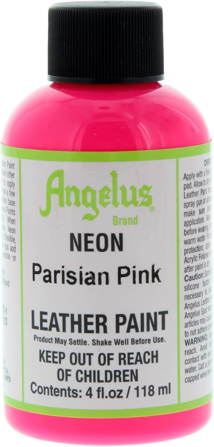 neon leather paint