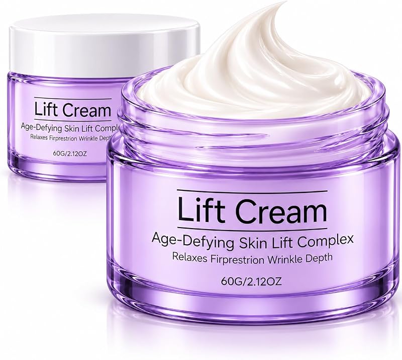 Creme facial Luxvez com peptídeos, Pacote com 2