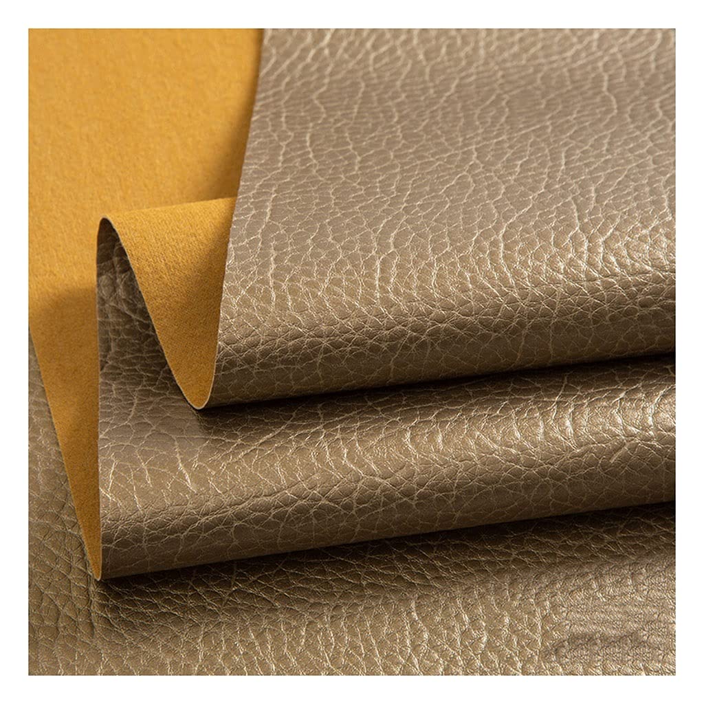 Cuir synthétique de qualité supérieure grain litchi pu résistant 140cm pour maroquinerie - 8