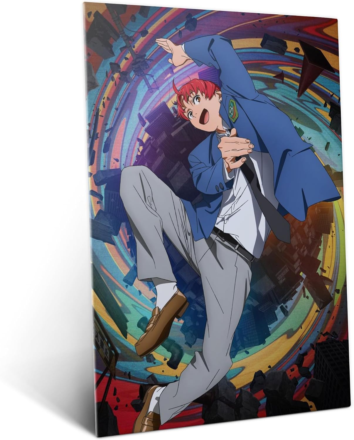 Displate Metal Poster DAN DA DAN Jiji Unleashed Magnetic Mount L