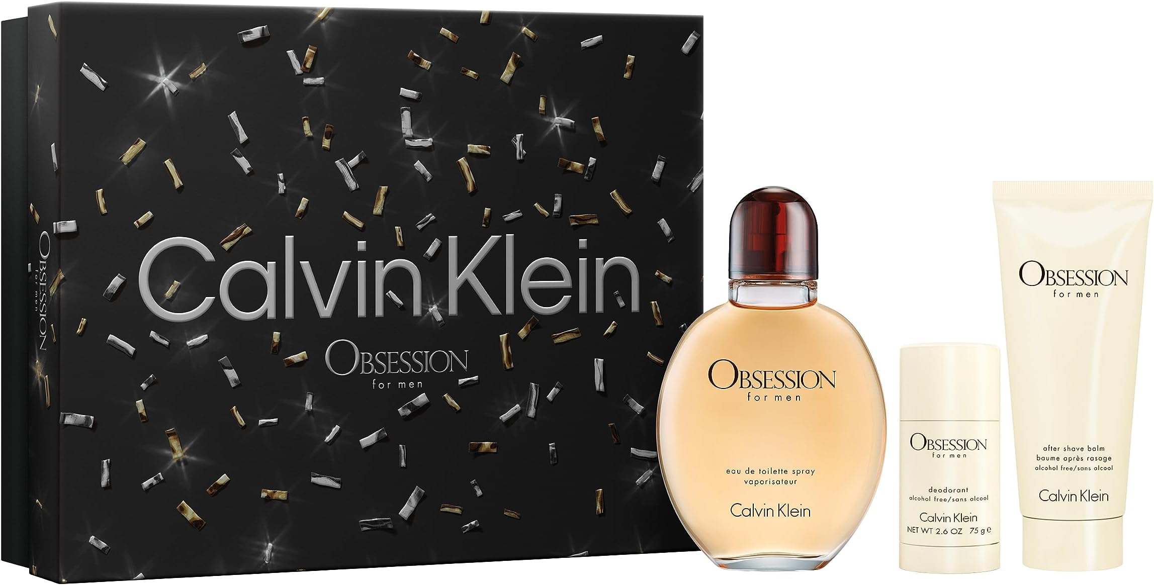 Calvin Klein Men's 3-Pc. Obsession Gift Set