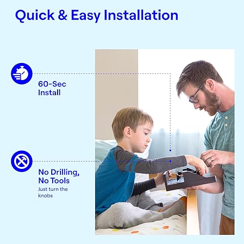 Miniatura 18 de BedShelfie Estante de noche para dormitorio, litera y litera superior, artículos esenciales para dormitorio universitario, bandeja de escritorio