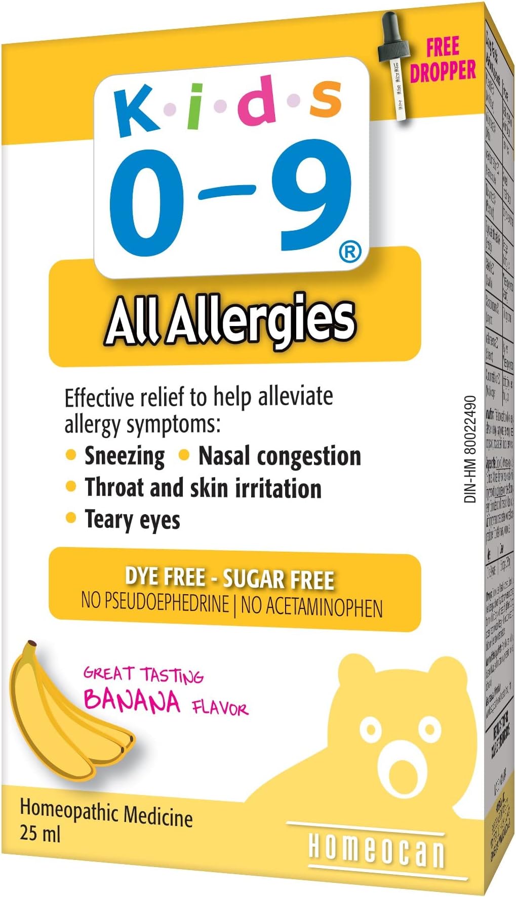 Kids 0-9 All Allergies Drops, 25 ml