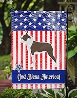 Vista 1288 de Caroline's Treasures BB4243GF Bandera de jardín con texto en inglés «Merry Christmas» con texto en inglés «Merry Christmas», bandera decorativa