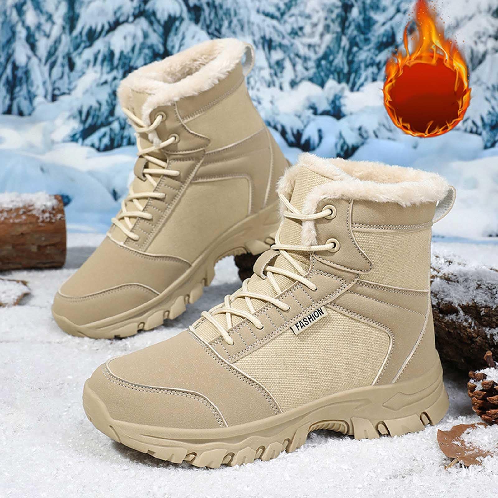 Stivaletti Donna Invernali Scarponcini Donna Stivaletti Con Pelo 46 Larga Scarpe Impermeabili Scarpe Antinfortunistiche Neve Impermeabili Trekking Da Doposci Neve Ortopediche Scarponcini Trekking Da