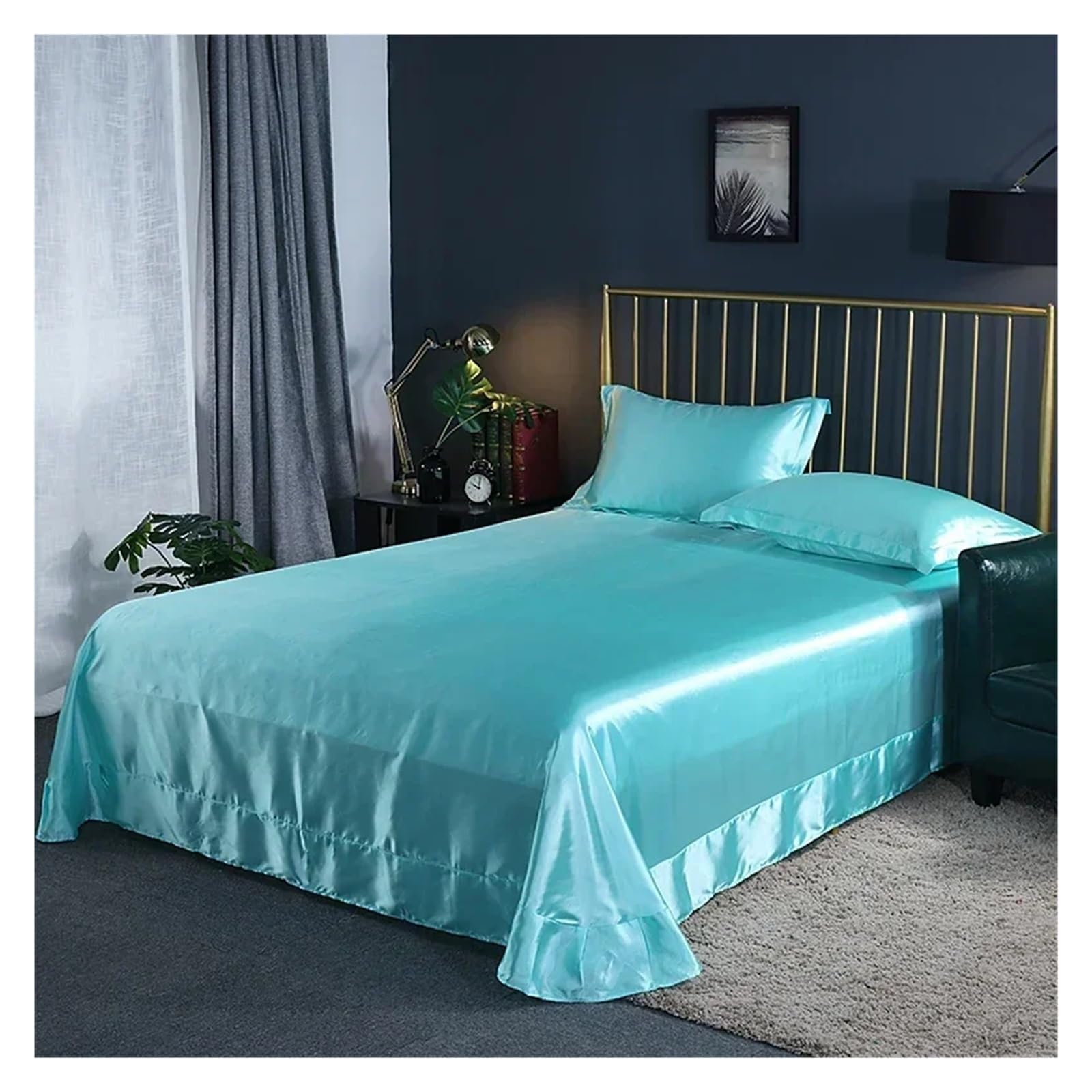 Drap de lit et taie d'oreiller soie pour transformer votre chambre en cocon de douceur
