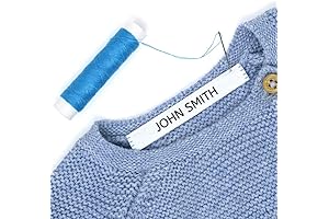 Personalized Iron-On Name Tag Labels for Nursing Home Residents