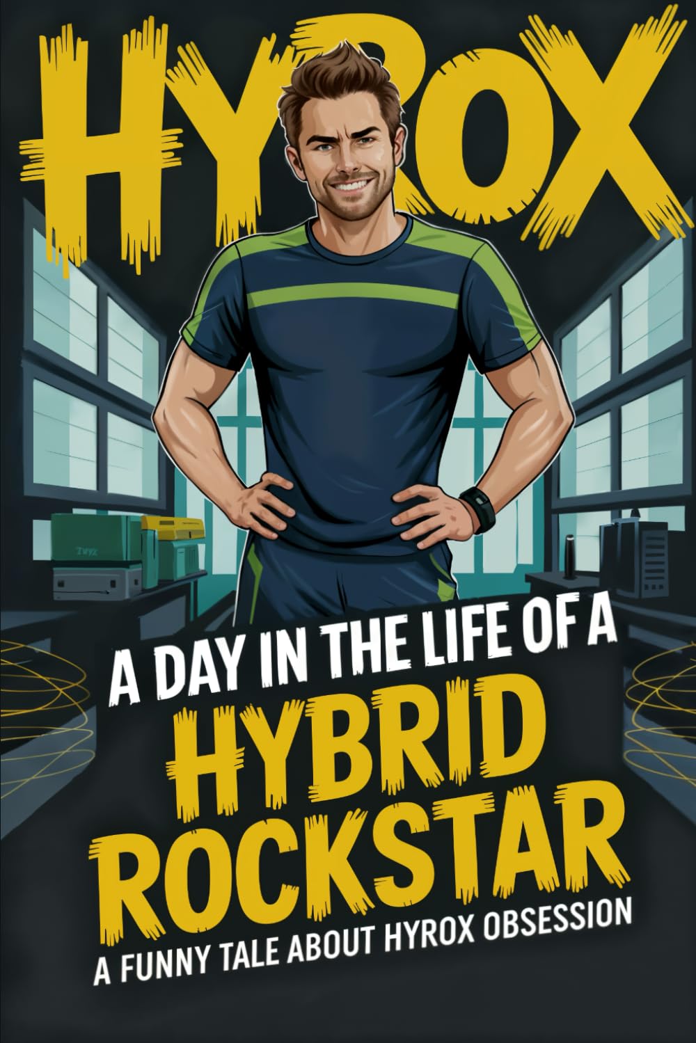 A Day in the Life of a Hybrid Rockstar: The Funniest Hyrox Book Ever: The Perfect Hyrox Gift - A Hilarious Look at Fitness Obsession, Training Culture ... Athlete (Funny Tales About Hyrox Obsession)