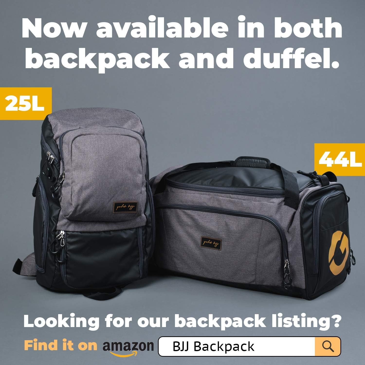 Gold BJJ Jiu Jitsu Duffle Bag - Waterproof Pocket for Sweaty Gi, Rashguard, or Shoes - The Perfect Duffel Bag for Martial Arts Gear, Boxing, MMA, and More - Image 6