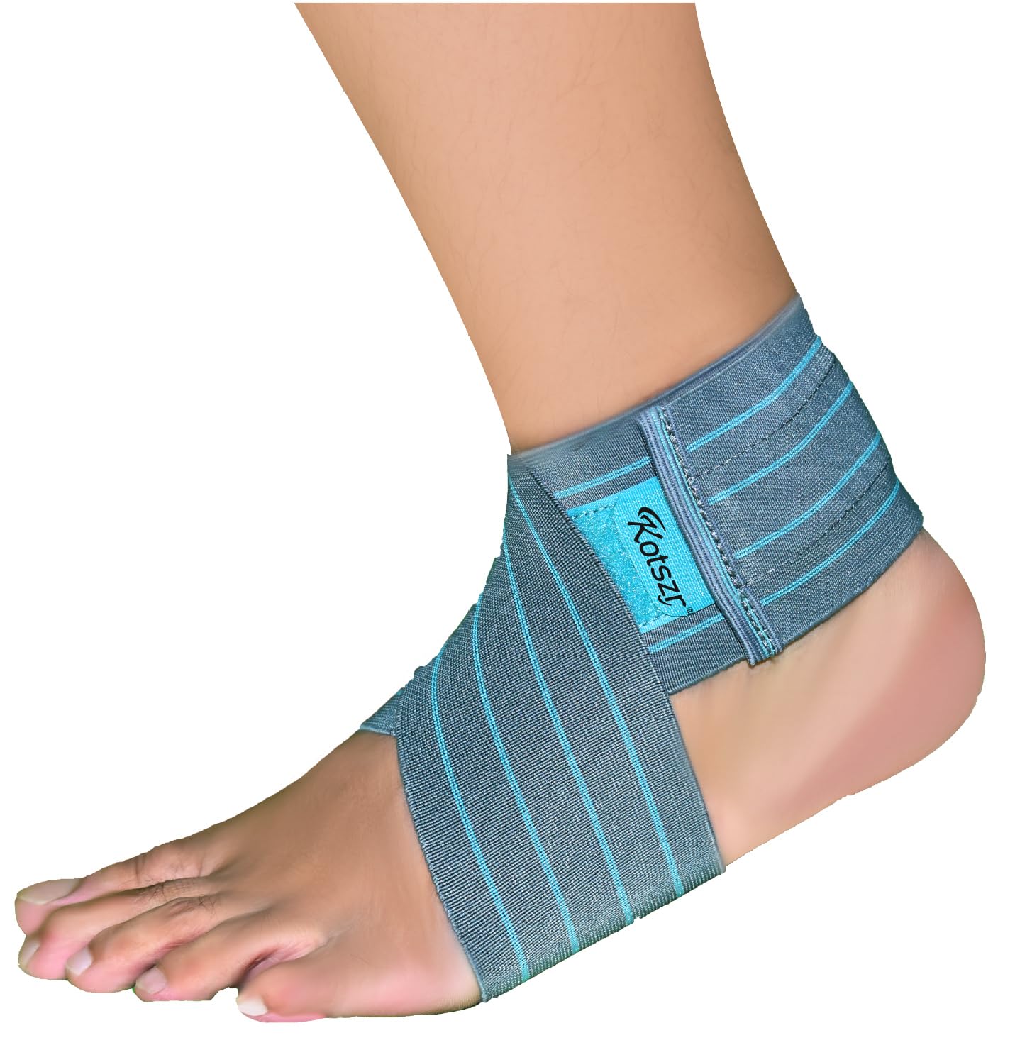 Kotszr Premium Ankle Support Compression Brace for Injuries, Ankle Protection Guard Helpful In Pain Relief and Recovery, Ankle Band For Men & Women