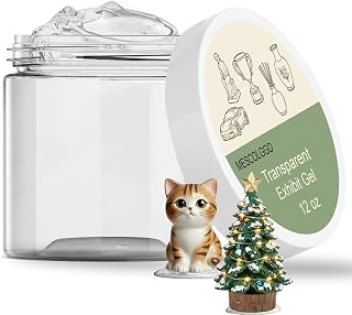 12 oz Exhibit Gel for Museum, Removable Clear Museum Paste Putty Wax, Reusable Exhibit Putty, Fixed Collection Artifacts,Decorations,Glass and Action Figures to Prevent Vibration and Falling