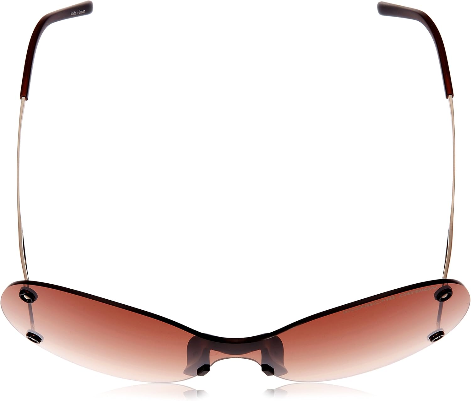Porsche Design Sunglasses P8621 B V878, top view