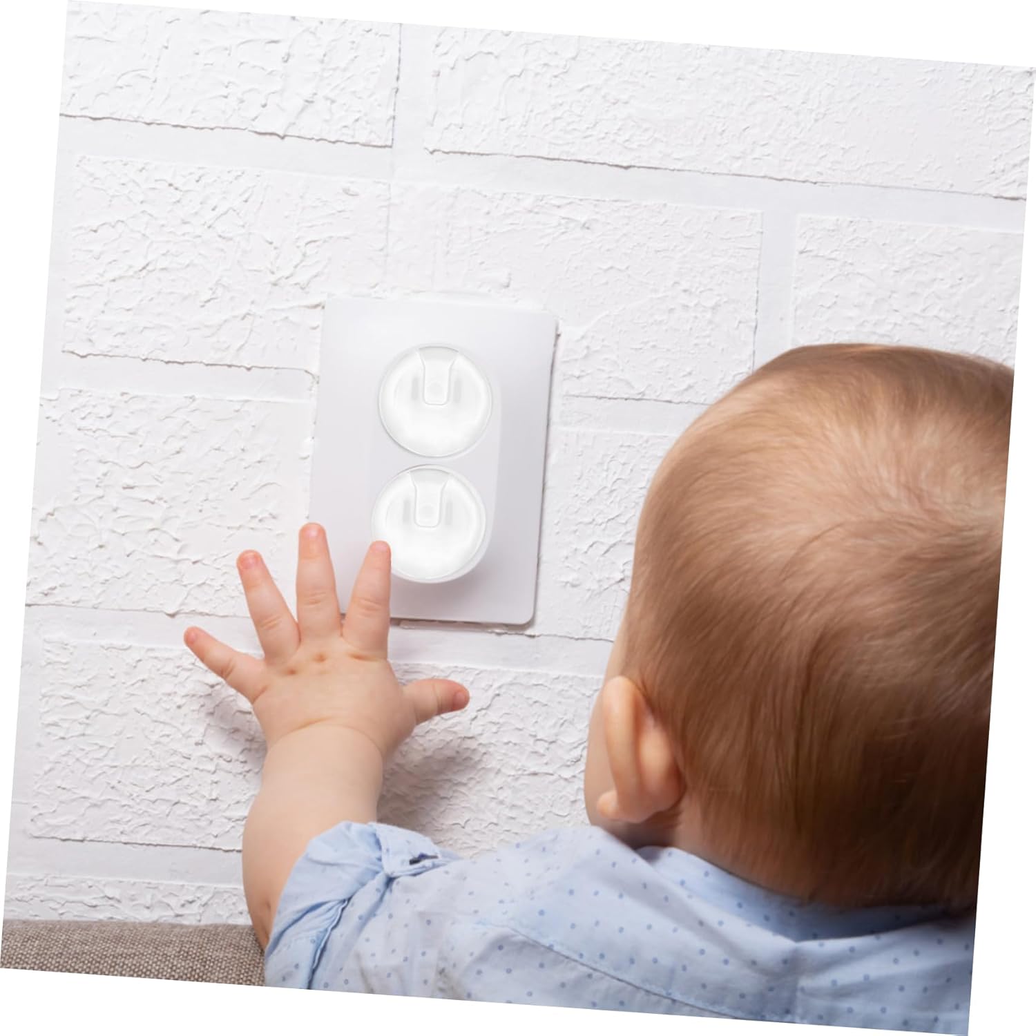 Abaodam 60pcs Boy Girl Safety Outlet Covers Electrical Protectors for Proofing Home Wall Socket Guards for Boys and Girls