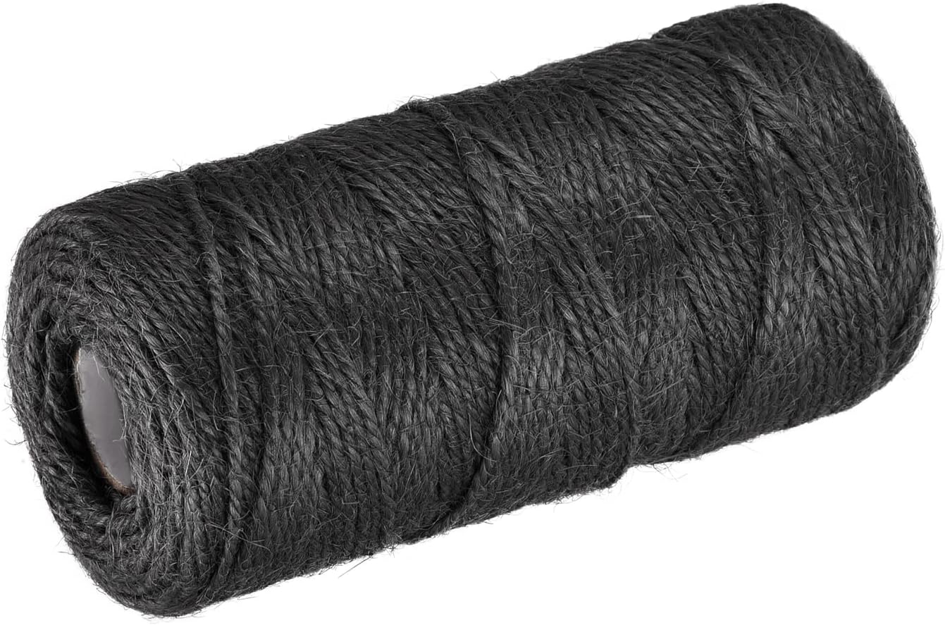 MECCANIXITY 328 Feet Garden Twine, 2mm Craft Jute Twine