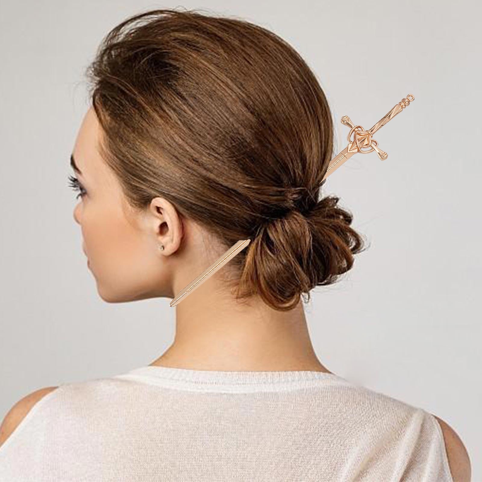 2 Chinesische Haarstäbchen Mit Koi-Motiv – Vergoldet & Versilbert, Perfekt Für Hanfu & Festliche Anlässe