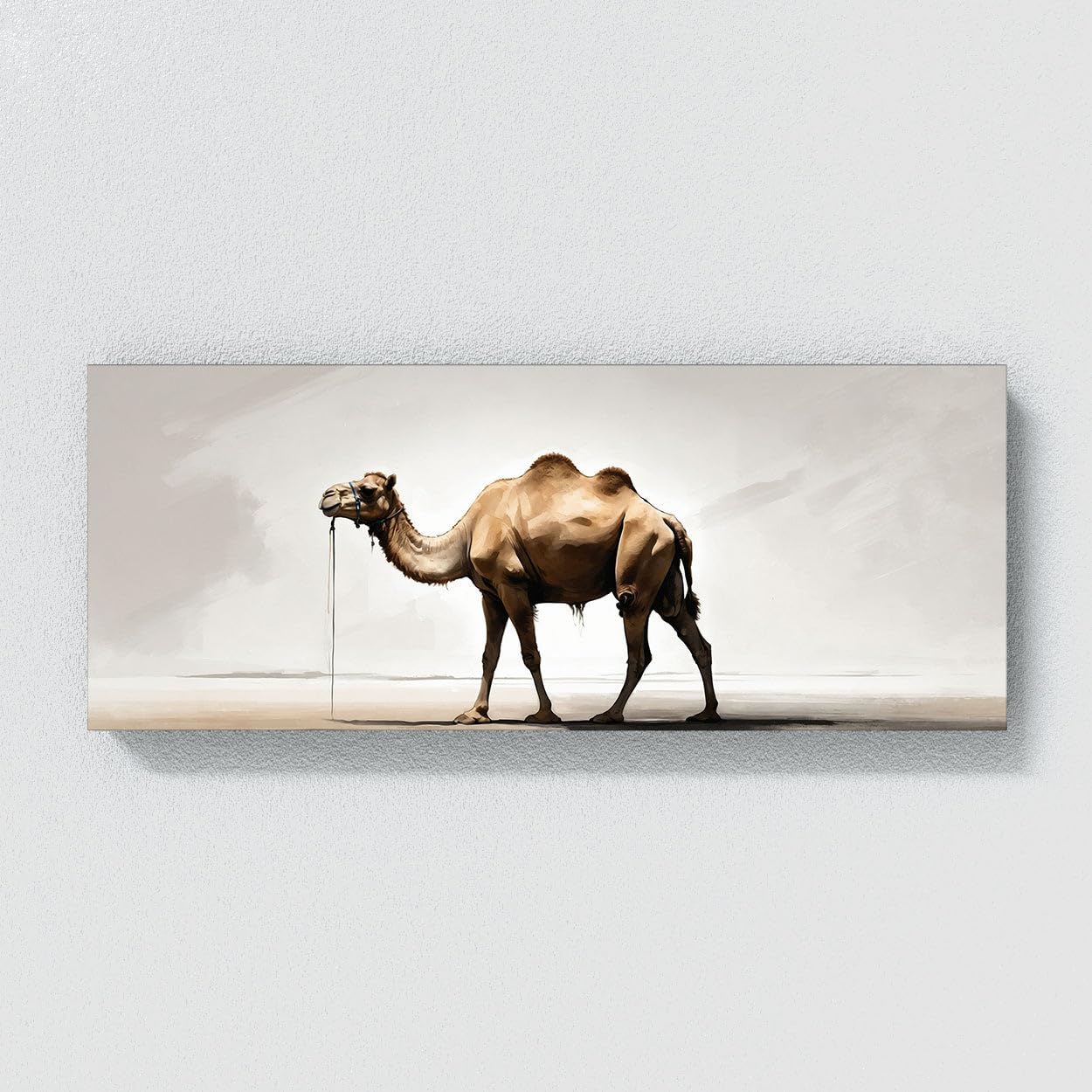 Amazon.com: Sense Canvas Camel Monochrome Elegance 86 Canvas Art