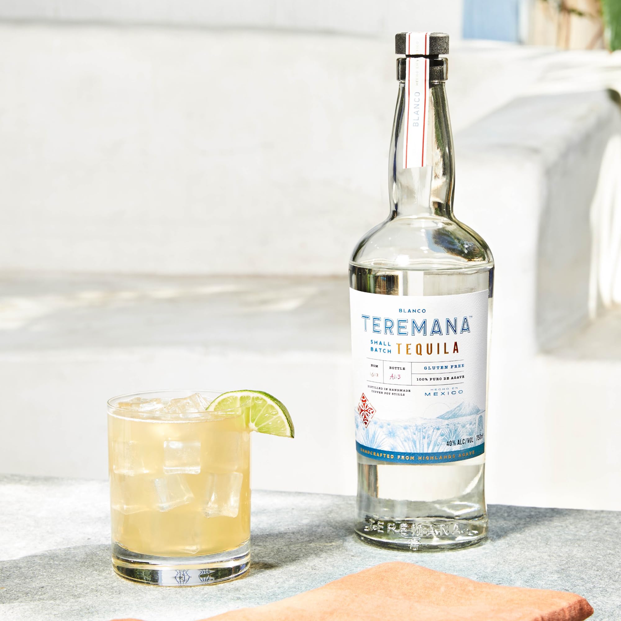 Teremana Blanco Tequila 0,7l 40% Vol. Small Batch Blaue Weber Agave