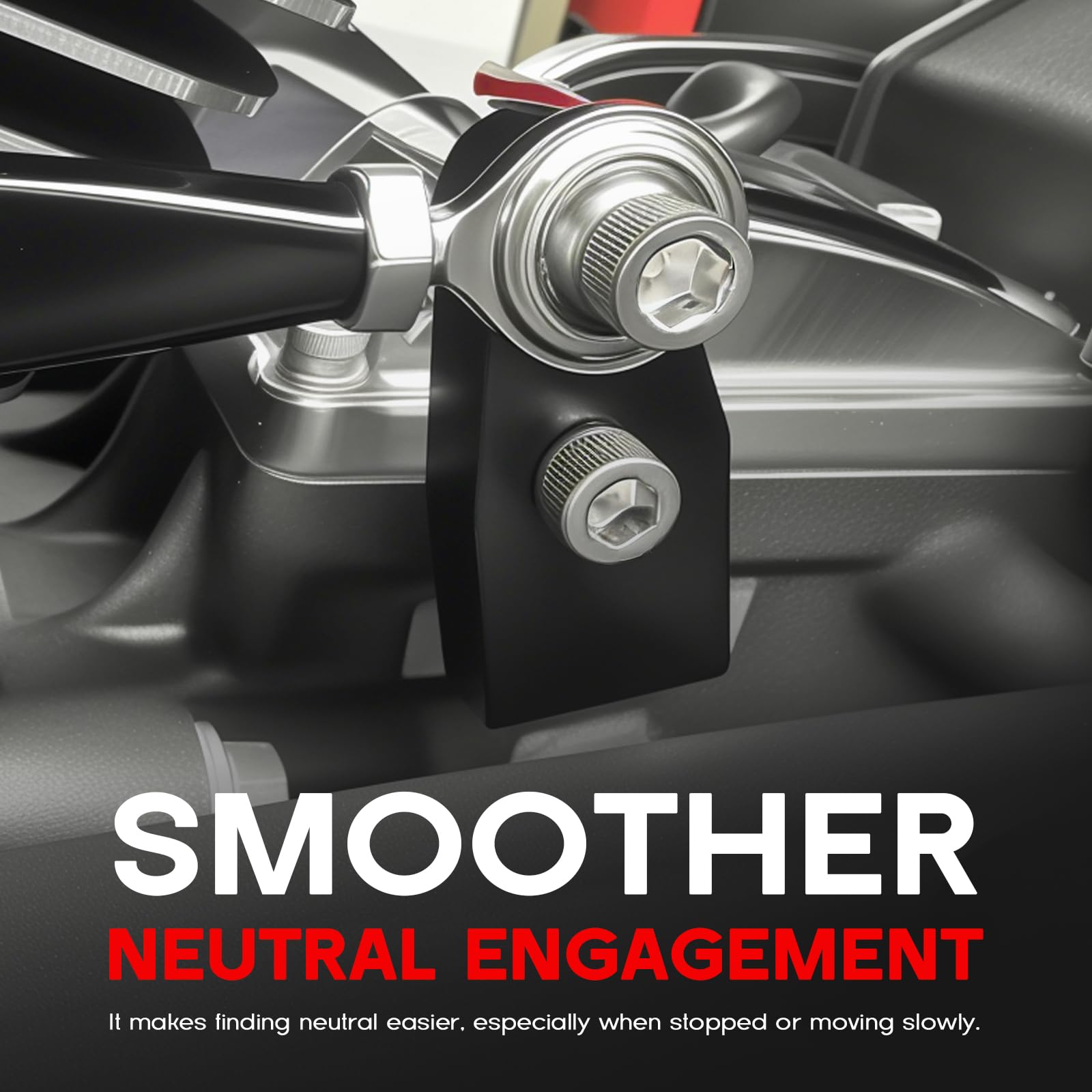 EZ Shift Neutralgang-Einlegehilfe für Harley Touring, Dyna, Softail, Street Glide, Road Glide und Electra Glide Modelle vor 2017