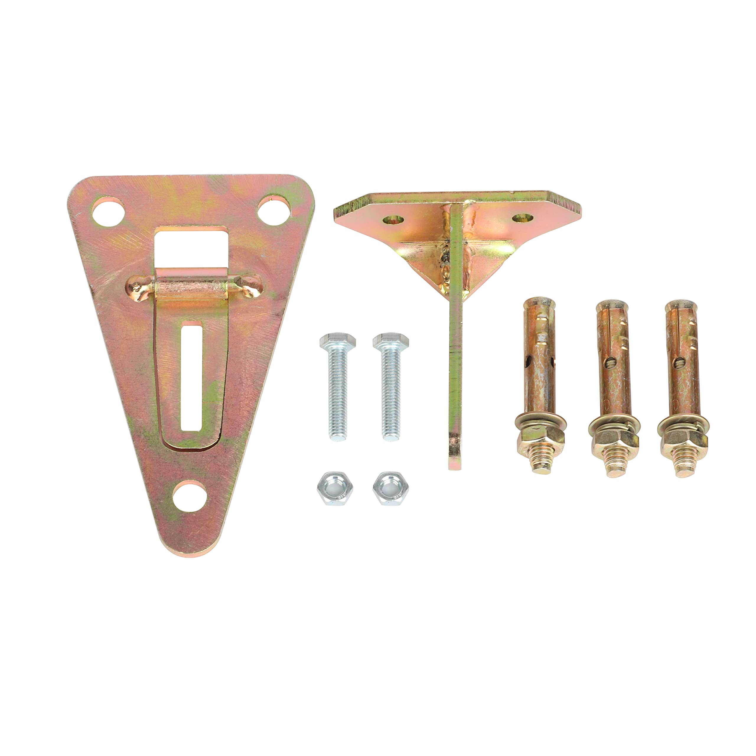 Cerradura Protectora para Puerta de Garaje, Puerta Enrollable de Alta Seguridad, chapada en Zinc, para asegurar Puertas enrollables y Puertas inclinables