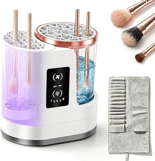 3 In 1 Electric Makeup Brush Cleaner with Drying