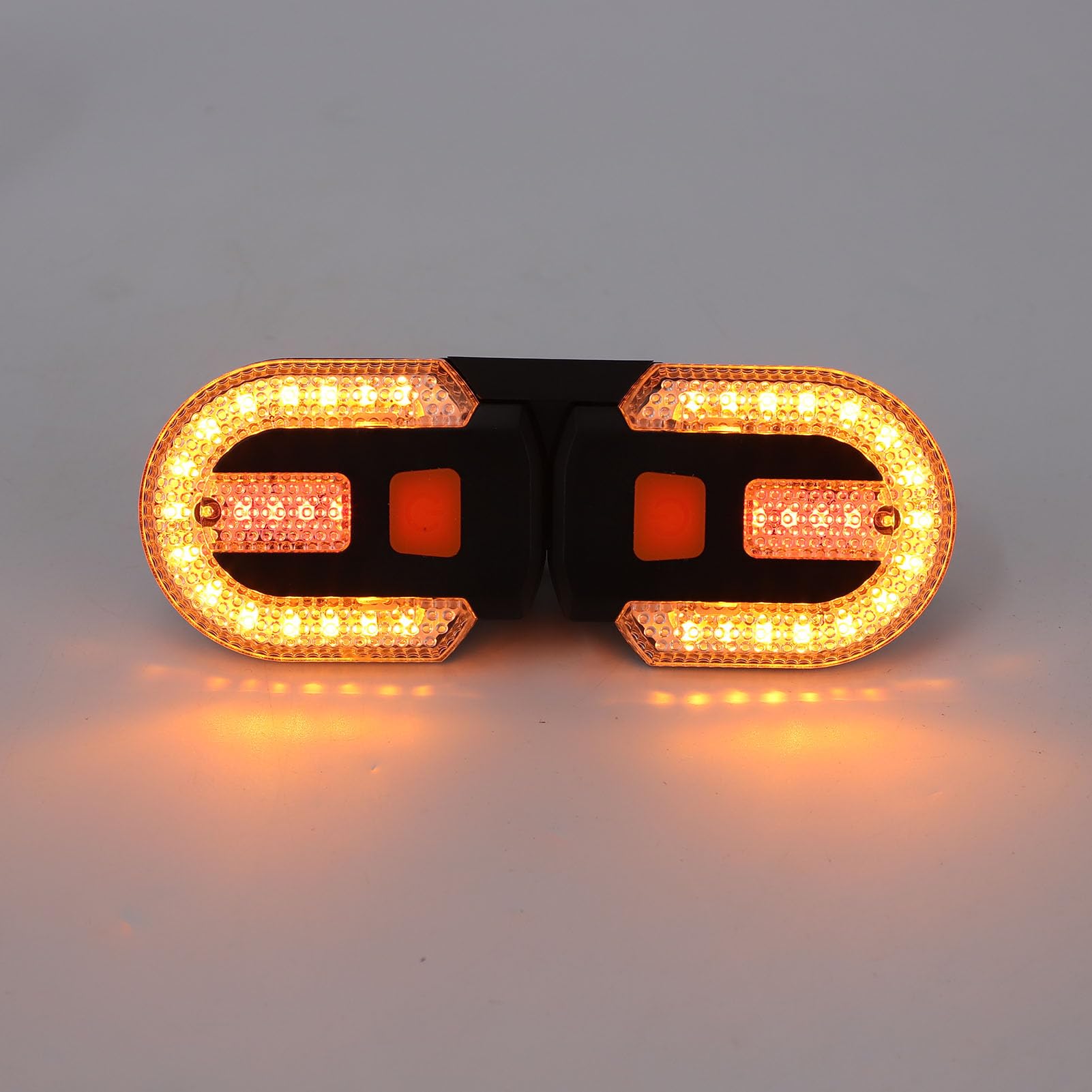 Feu arrière de vélo rechargeable par USB, clignotants LED brillants avec télécommande pour conduite nocturne, 2 paires étanches