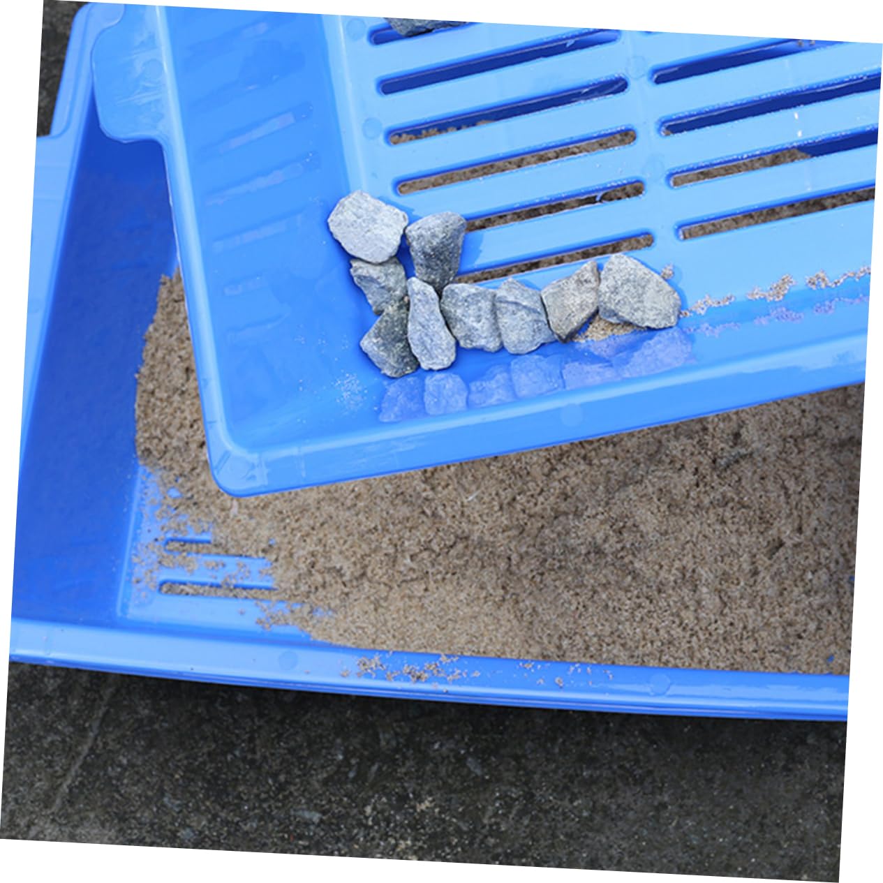 Drei in Eins Katzentoilette aus Pp 3-lagig Spill Proof Design Pott Training für Haustierkatzen